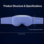 Weighted Blackout Sleep Mask