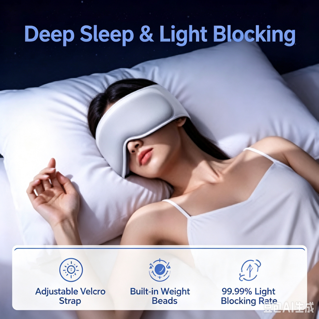 Weighted Blackout Sleep Mask