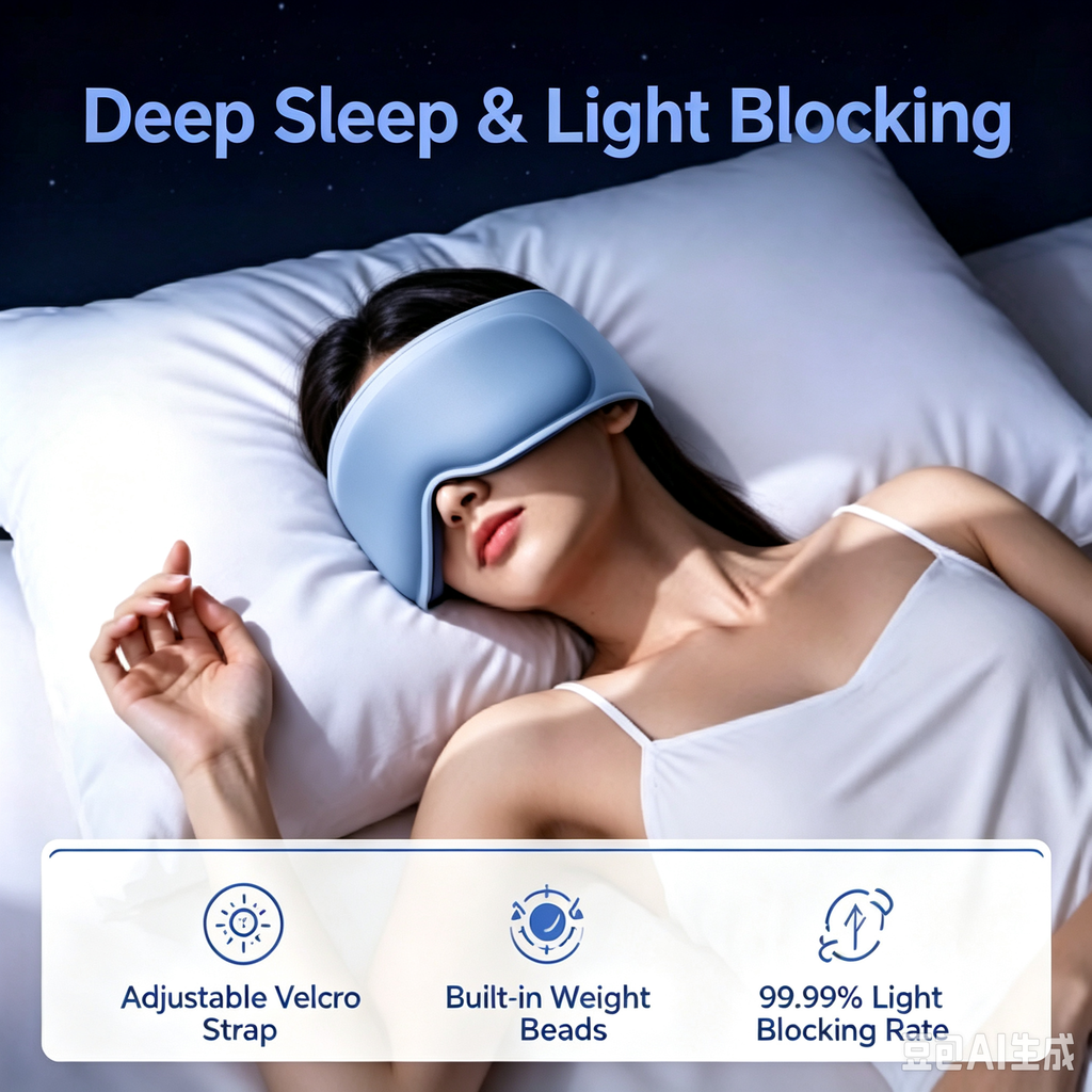 Weighted Blackout Sleep Mask