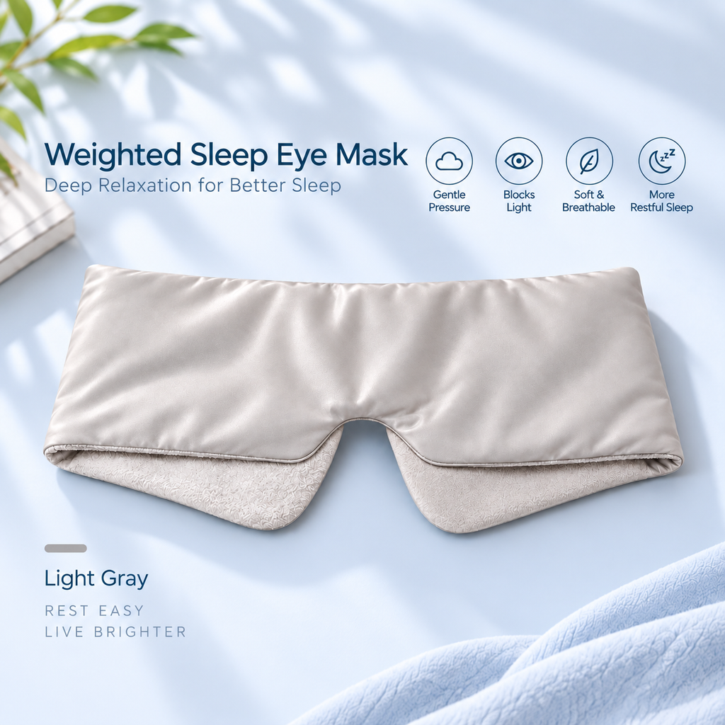 Quiet Weight — Weighted Blackout Sleep Mask