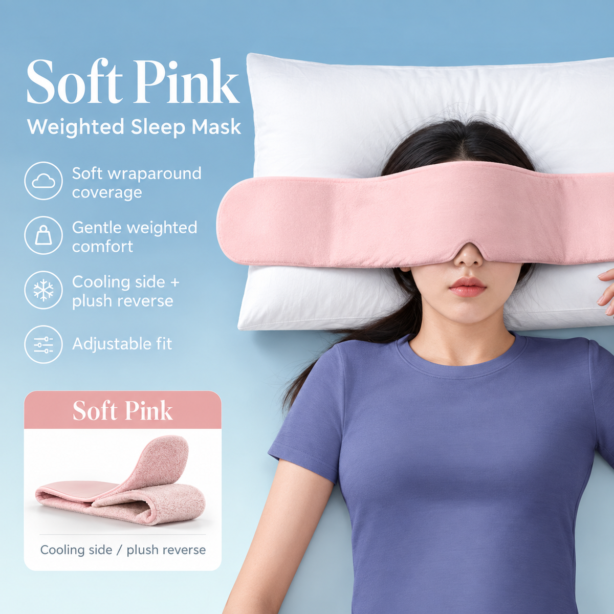 Quiet Weight — Weighted Blackout Sleep Mask